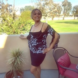 Blouse (tank top not included)